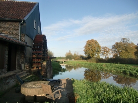 Leudal NL : Ortsteil Haler, Uffelsestraat, Uffelse Mühle